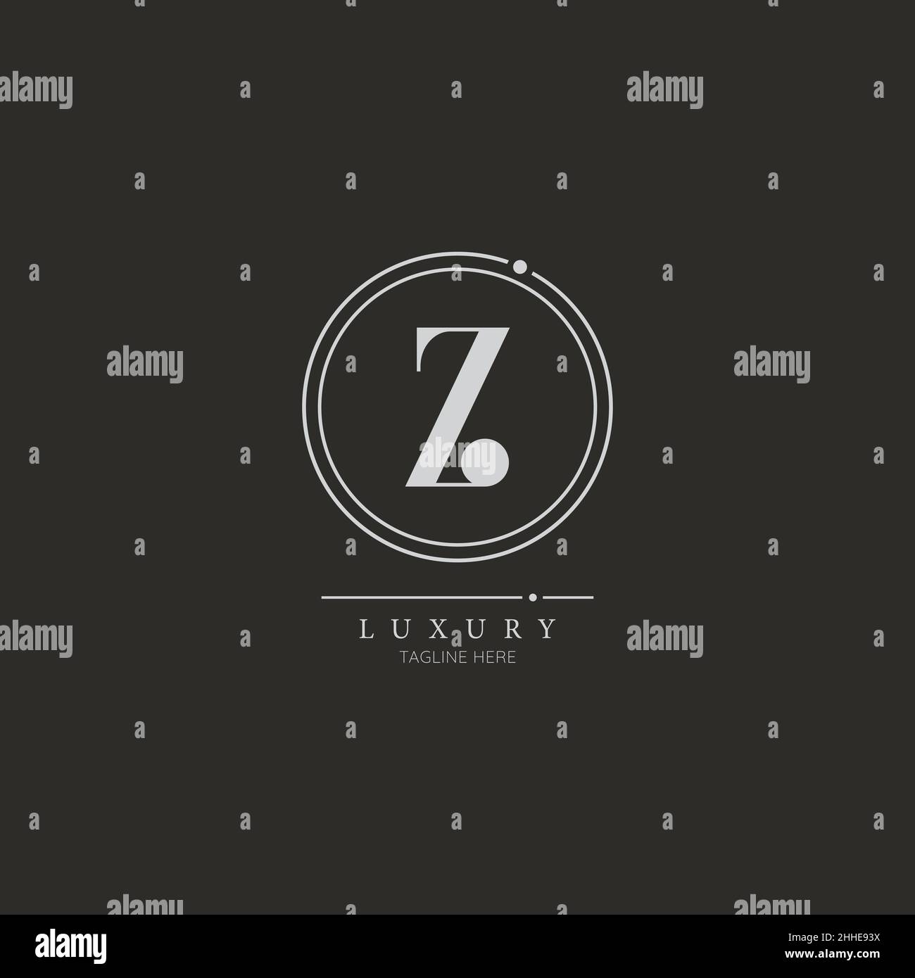 Luxury initial letter Z Business Logo Design Alphabet Icon Vector ...