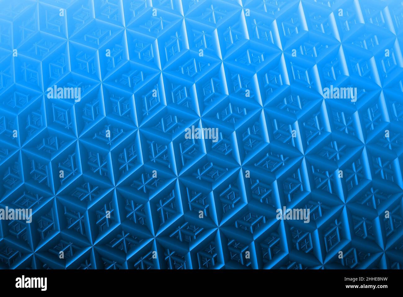 3d fractal background. decorative image for design Stock Photo