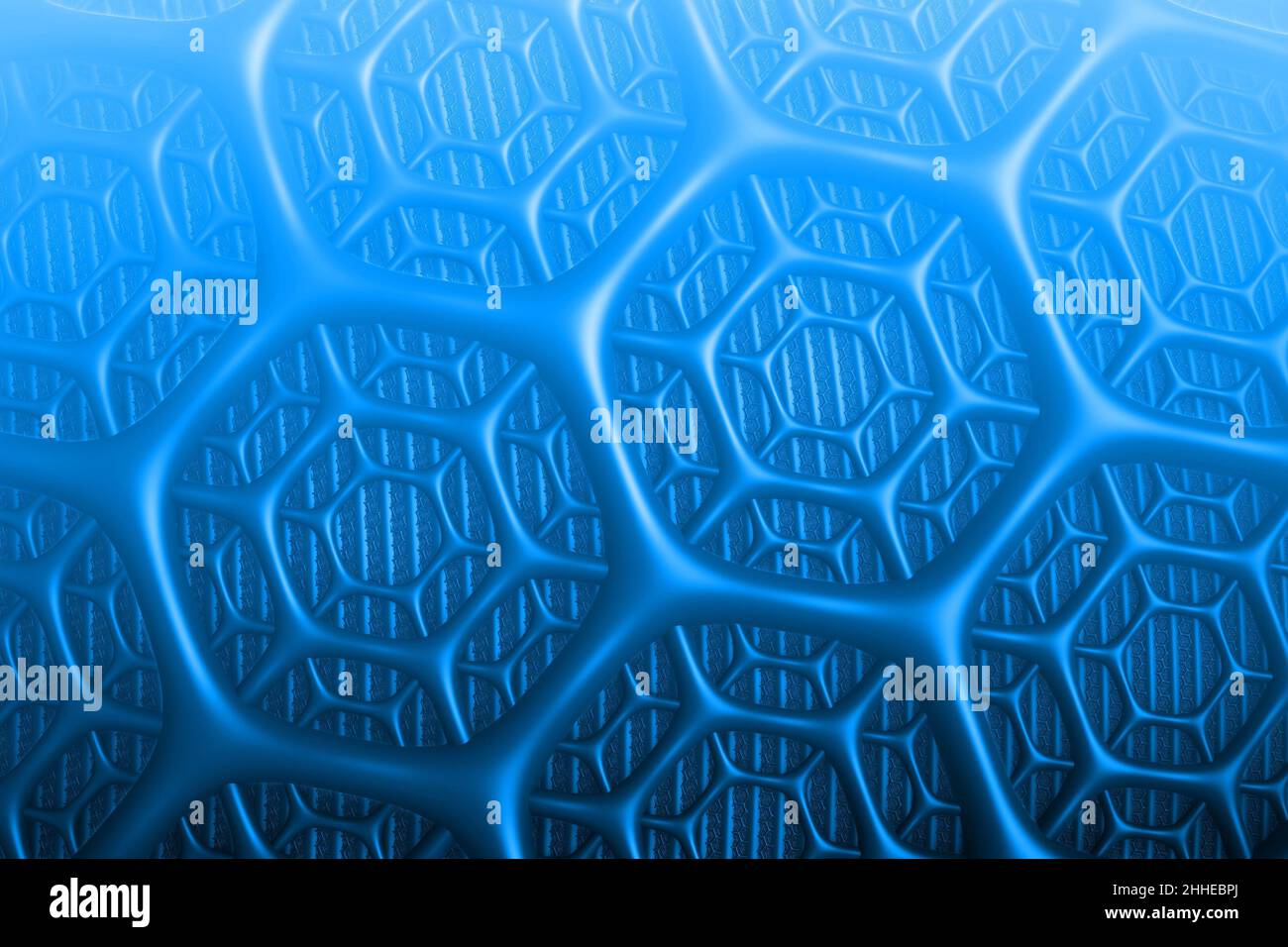 decorative fractal 3d design, background pattern for modern wallpaper, technology and meta verse concept Stock Photo