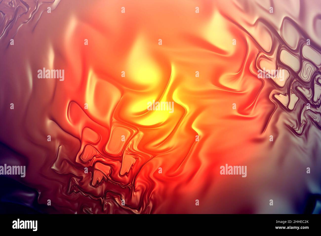 Fractal art volcano hi-res stock photography and images - Alamy