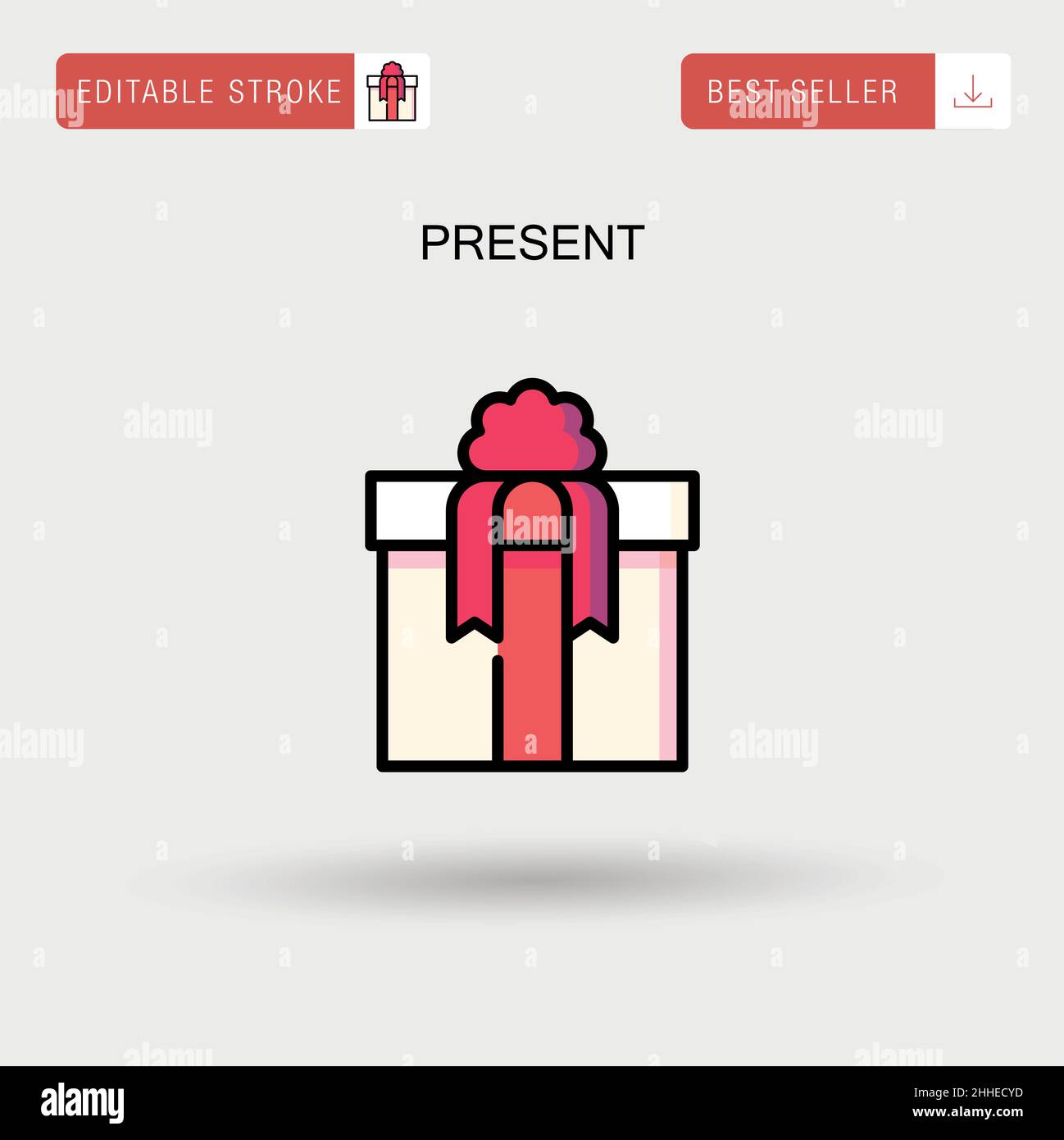 Present Simple vector icon Stock Vector Image & Art - Alamy