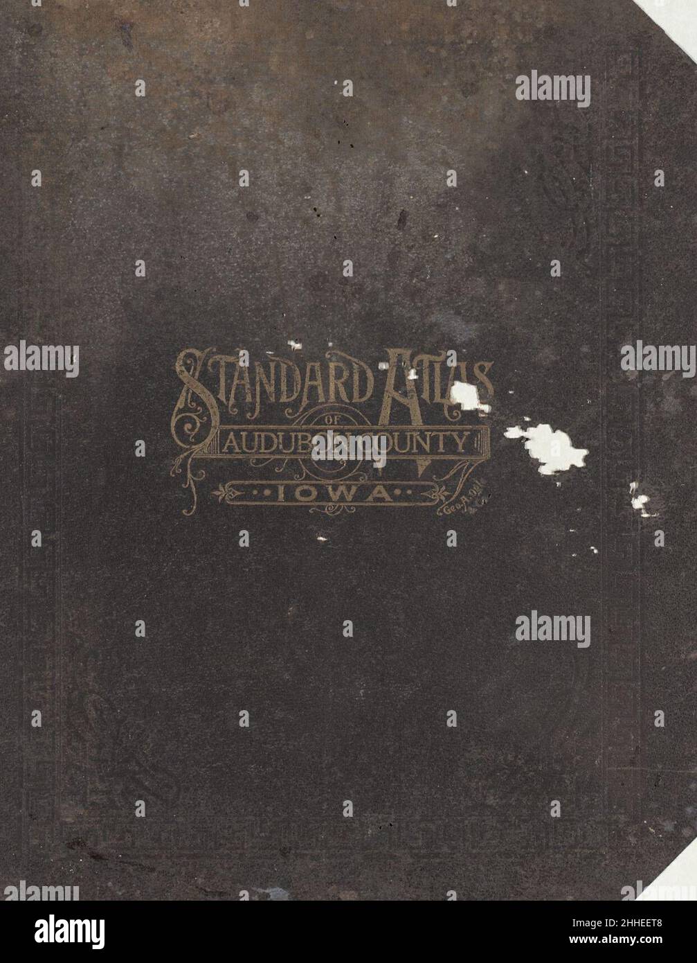 Standard atlas of Audubon County, Iowa including a plat book of the