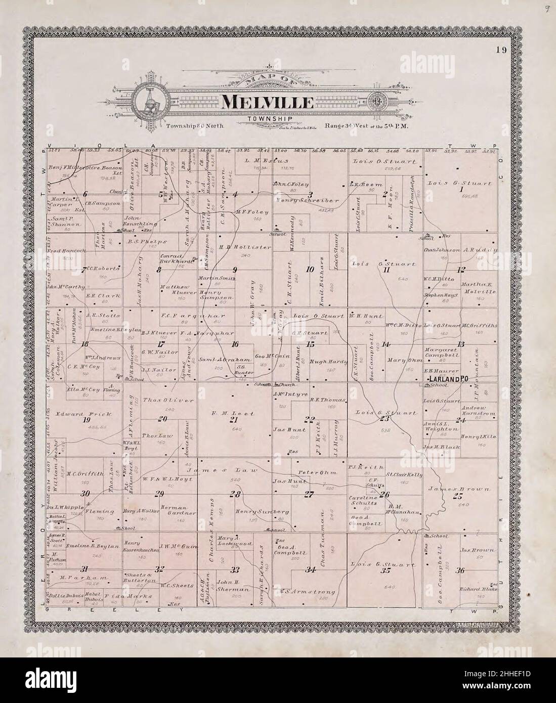 Standard atlas of Audubon County, Iowa including a plat book of the