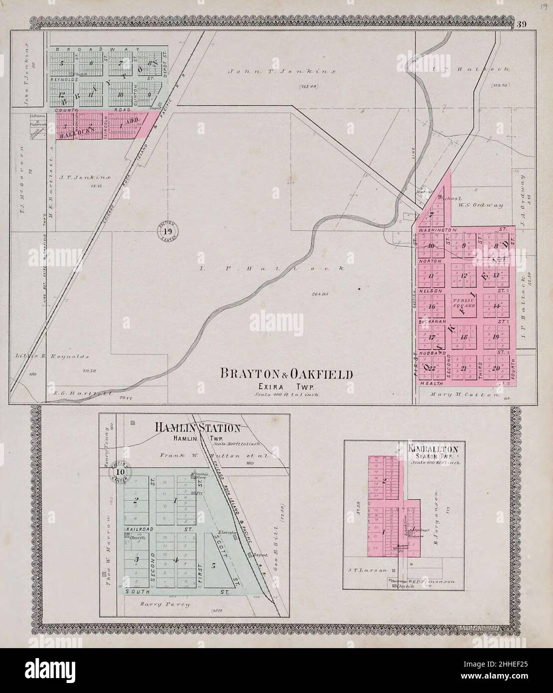 Standard atlas of Audubon County, Iowa including a plat book of the