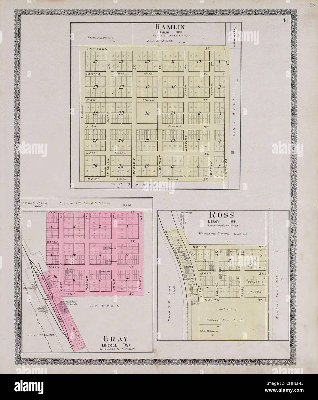Standard atlas of Audubon County, Iowa including a plat book of the
