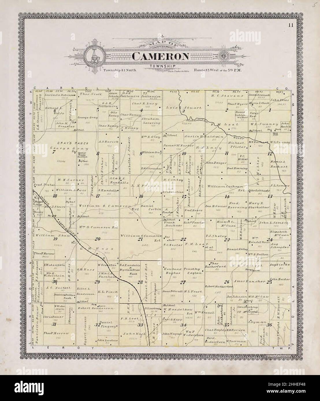 Standard Atlas Of Audubon County, Iowa - Including A Plat Book Of The ...