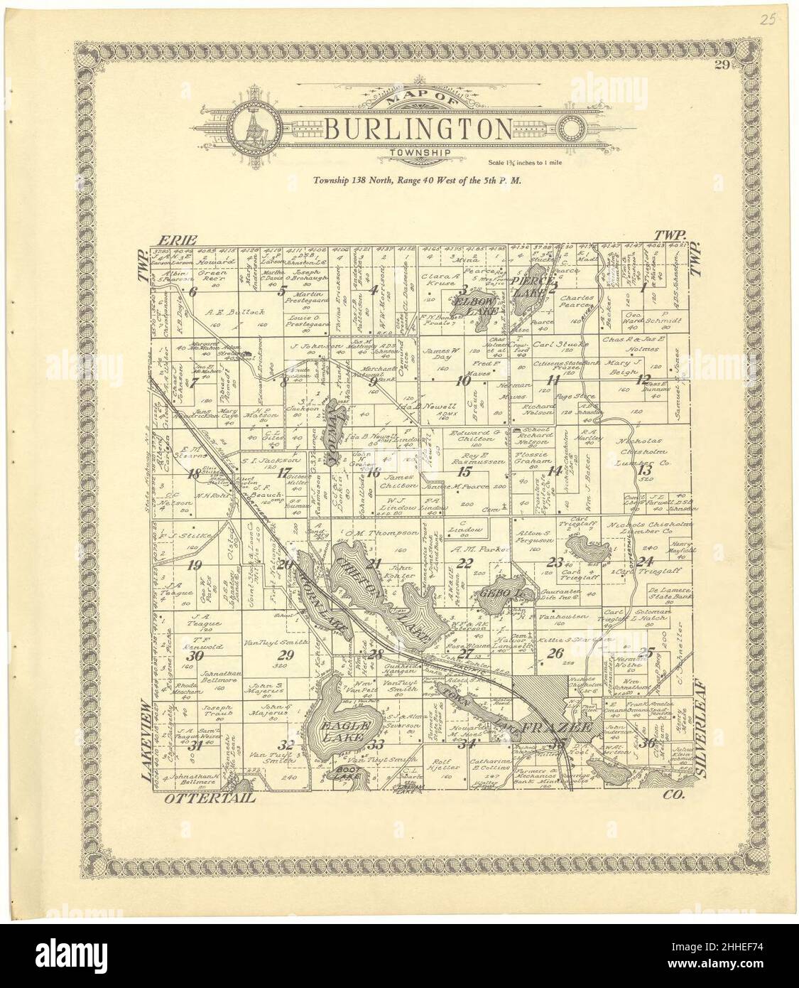 Standard atlas of Becker County, Minnesota including a plat book of