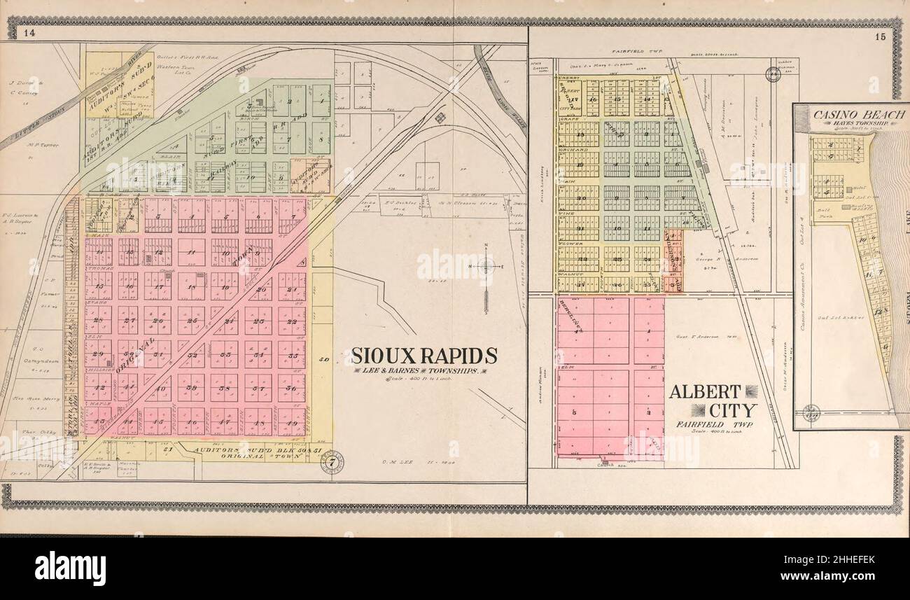 Standard atlas of Buena Vista County, Iowa including a plat book of