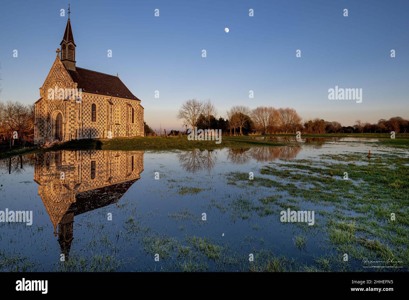 La chapelle des marins Saint Valery sur Somme Stock Photo