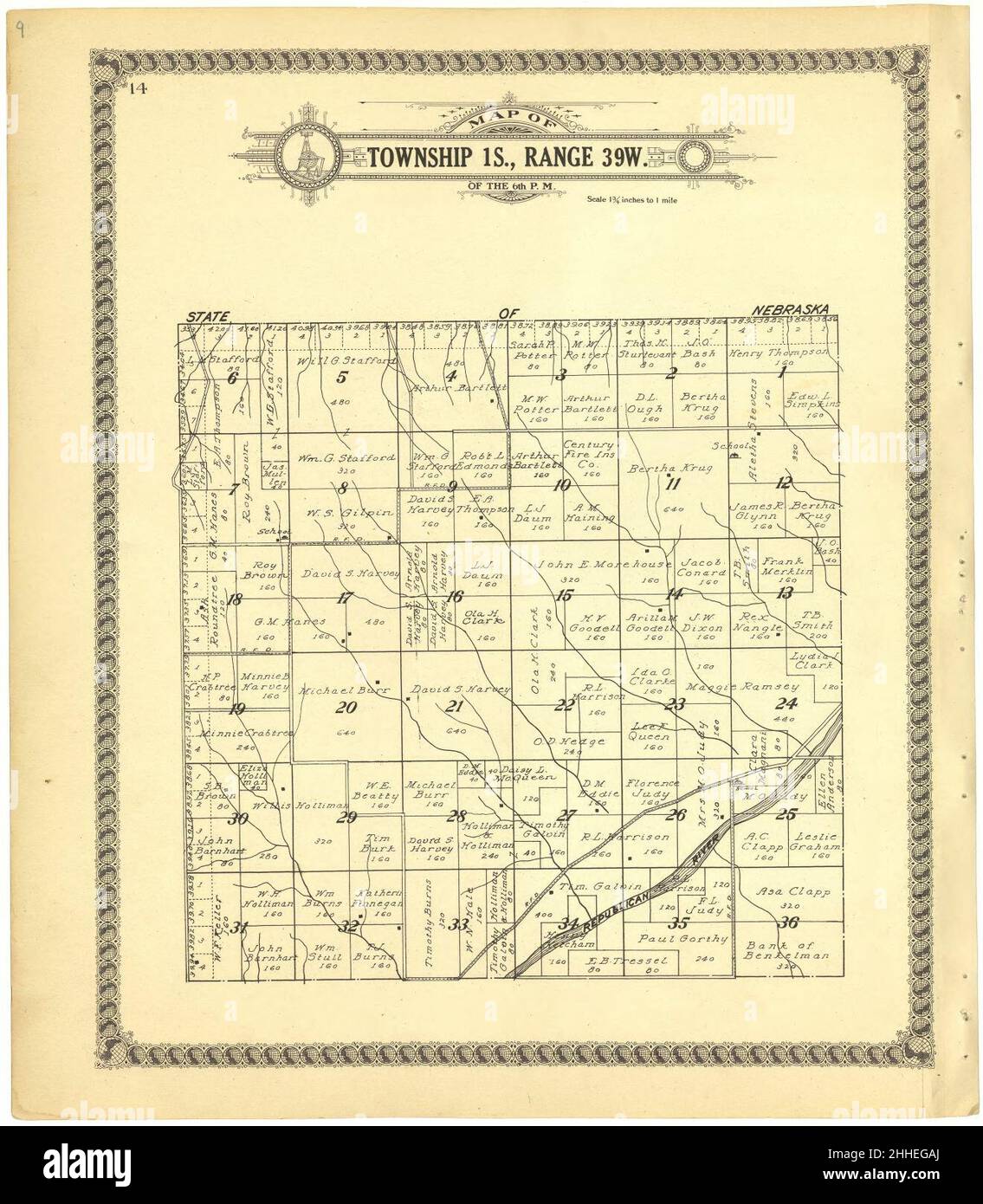 Standard atlas of Cheyenne County, Kansas including a plat book of