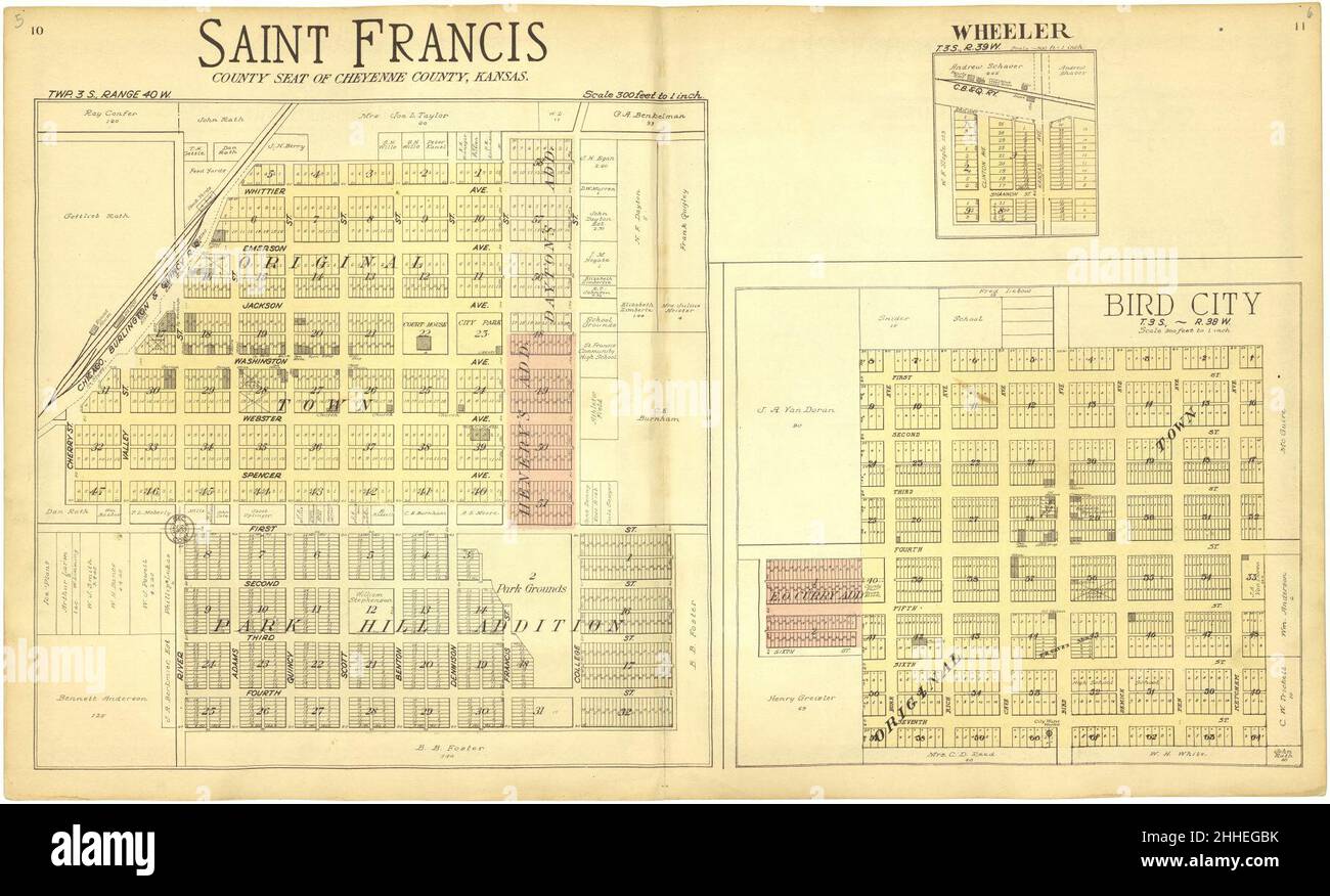 Standard atlas of Cheyenne County, Kansas including a plat book of
