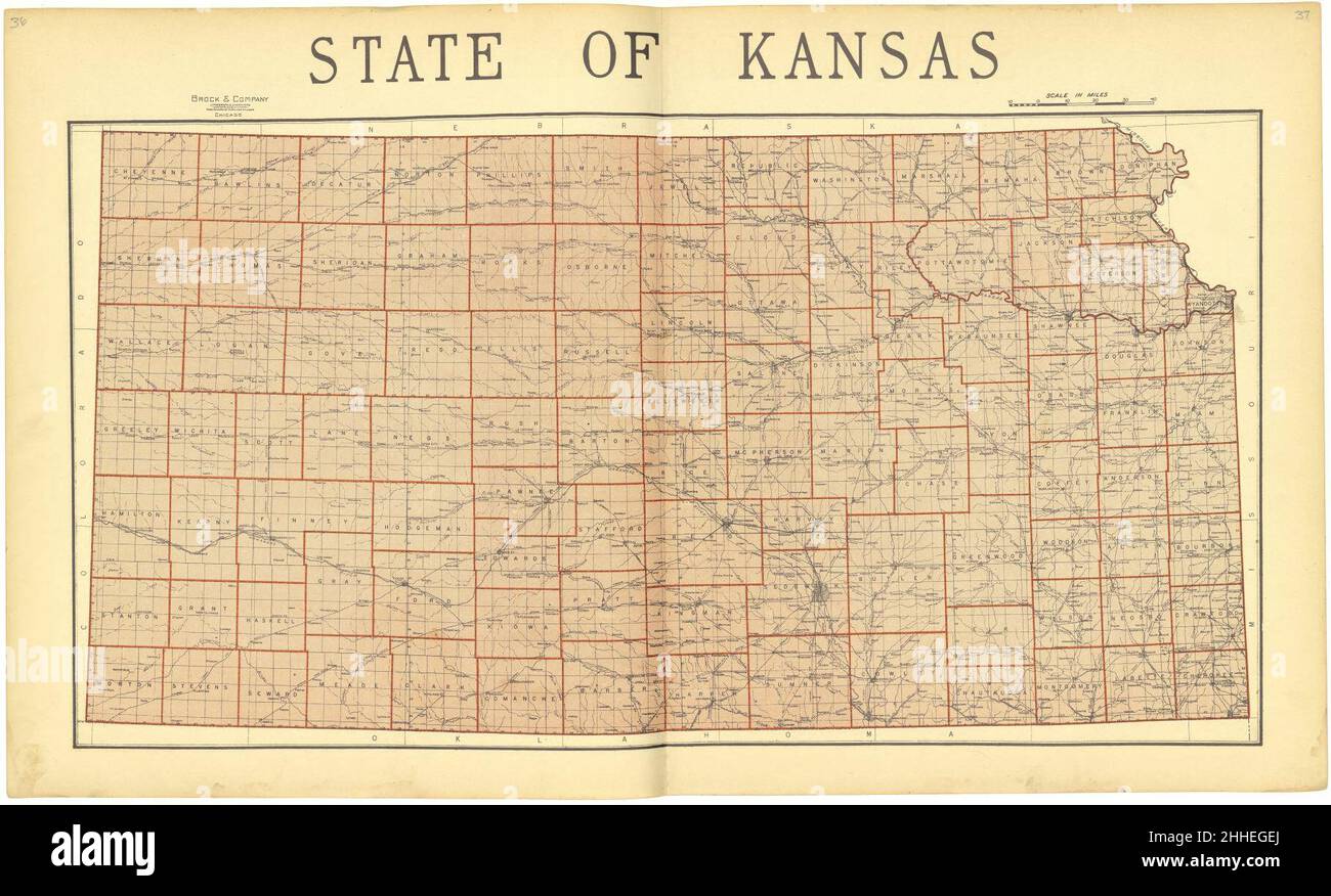 Standard atlas of Cheyenne County, Kansas including a plat book of