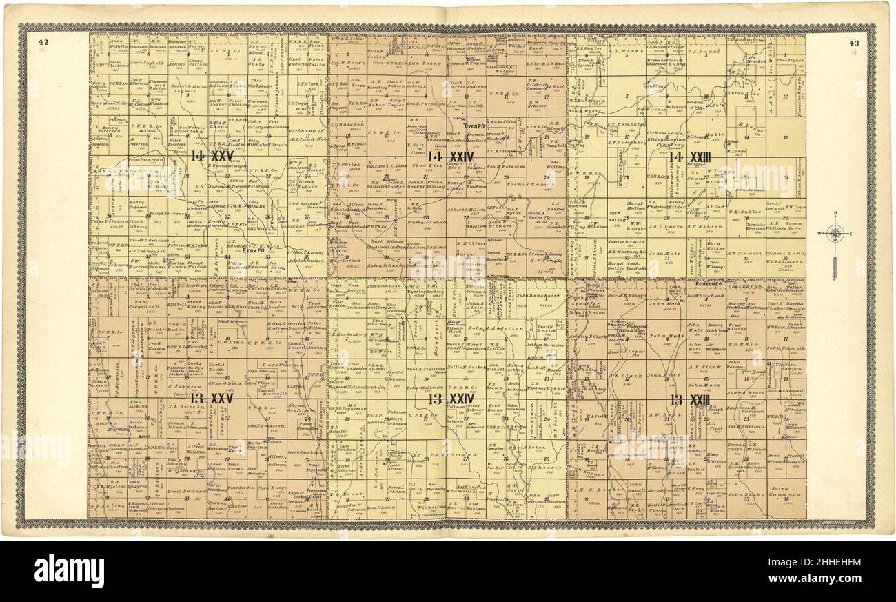Standard atlas of Custer County, Nebraska including a plat book of