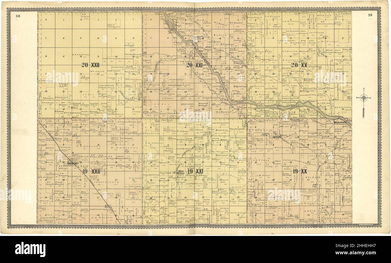 Standard atlas of Custer County, Nebraska including a plat book of