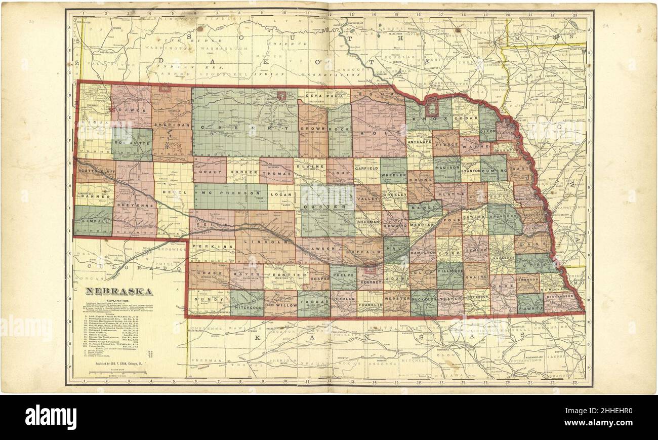 Standard atlas of Custer County, Nebraska including a plat book of