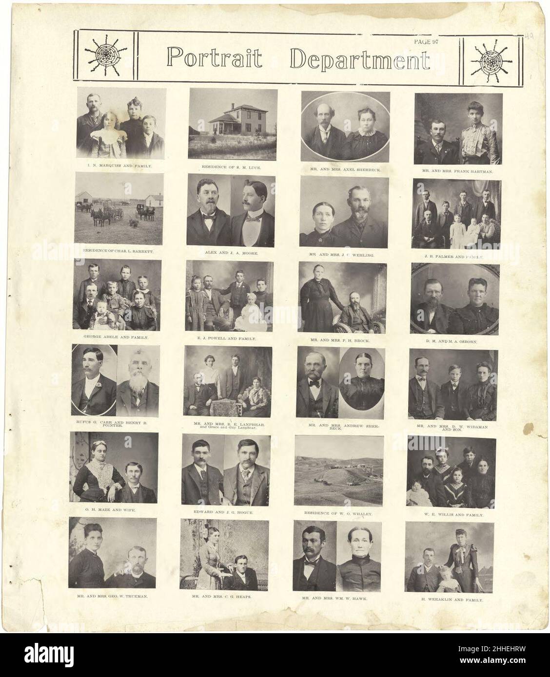 Standard atlas of Custer County, Nebraska including a plat book of