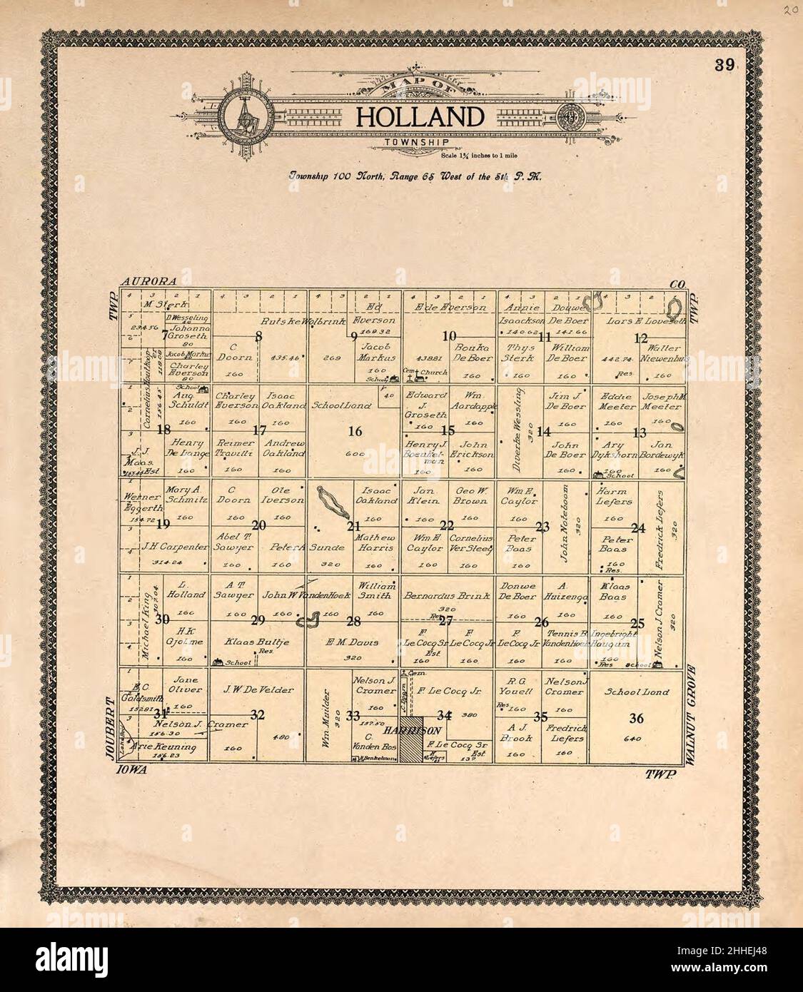 Standard atlas of Douglas County, South Dakota including a plat book