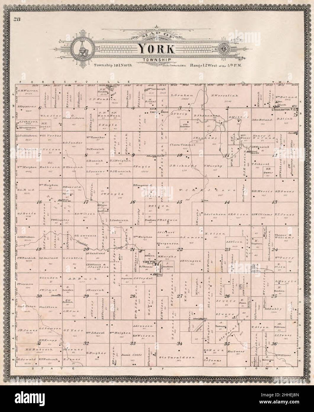 Standard atlas of Fillmore County, Minnesota including a plat book of
