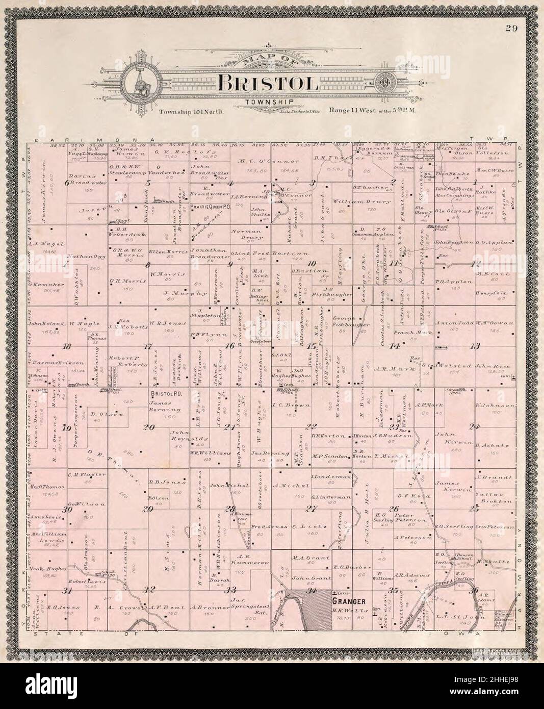 Standard atlas of Fillmore County, Minnesota including a plat book of