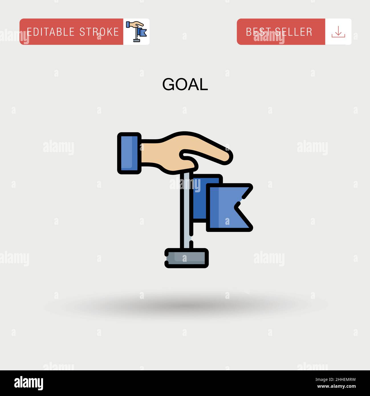 Success goal Stock Vector Images - Alamy
