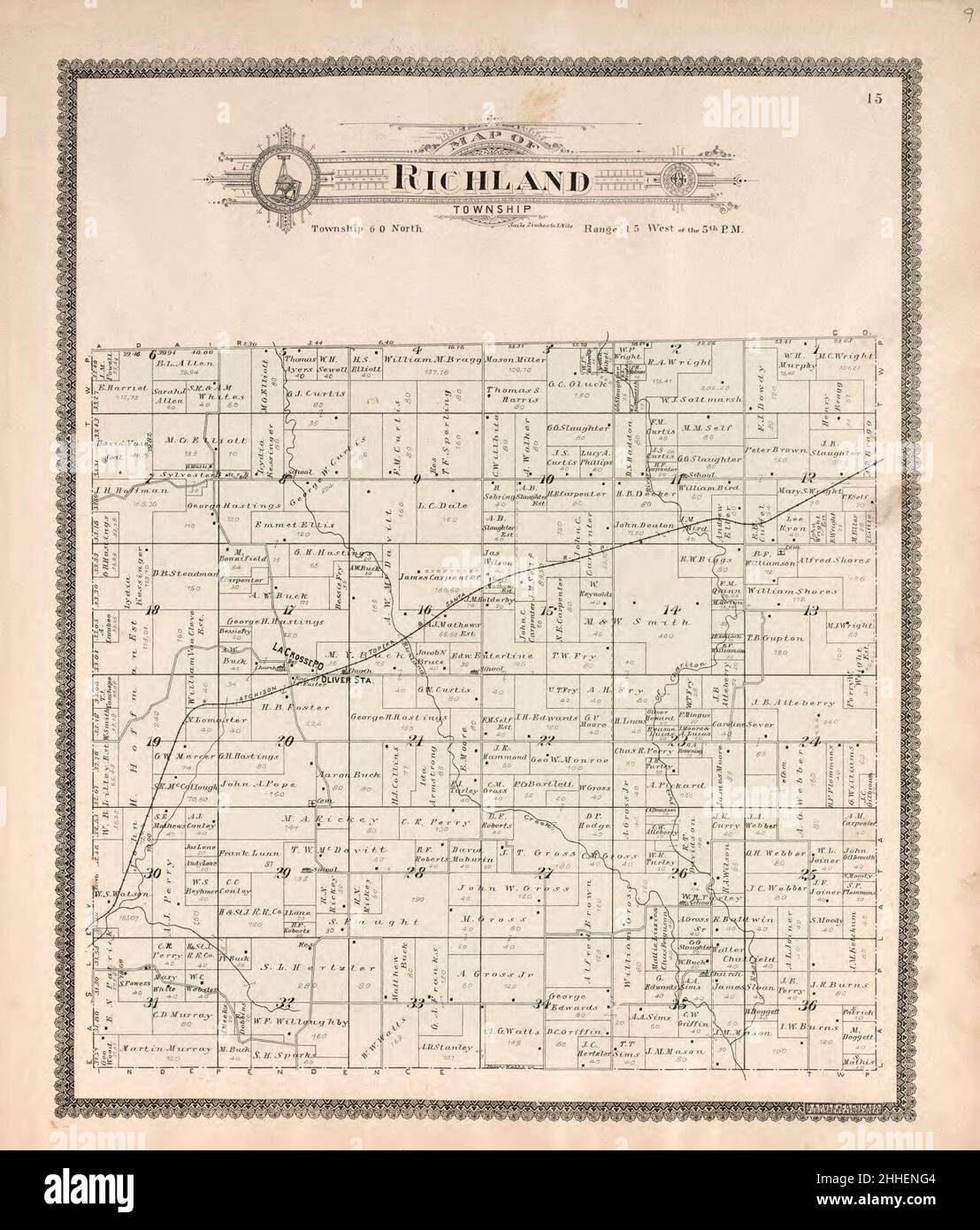 Standard atlas of Macon County, Missouri including a plat book of the