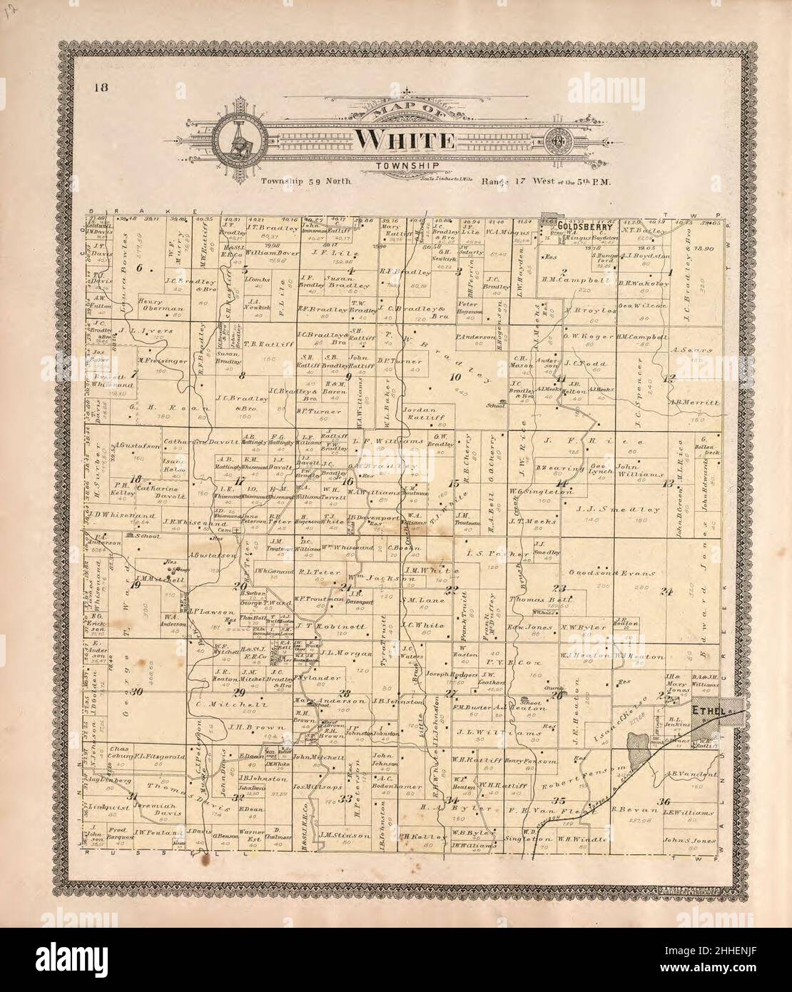 Standard atlas of Macon County, Missouri including a plat book of the