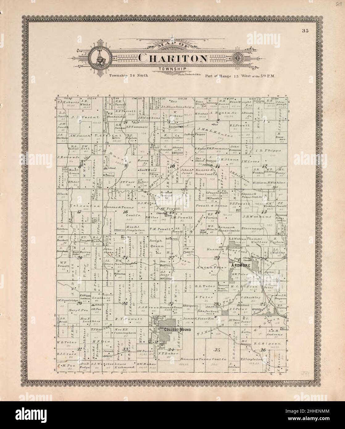 Standard atlas of Macon County, Missouri including a plat book of the