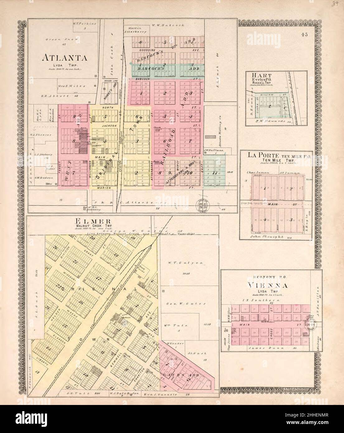 Standard atlas of Macon County, Missouri including a plat book of the