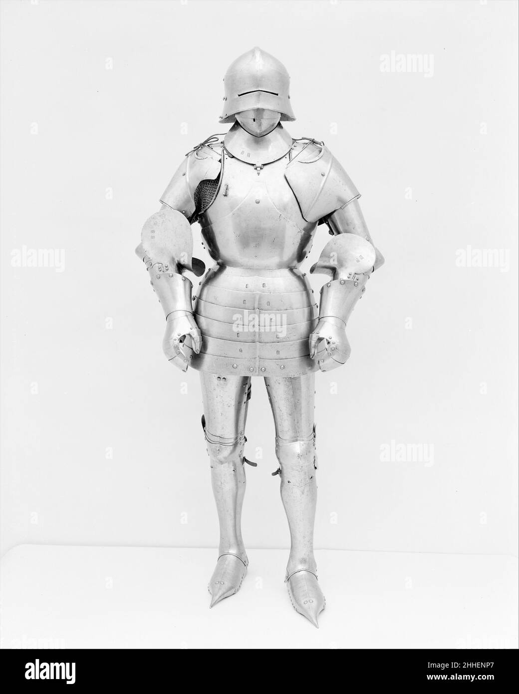 Armor in the style of the 15th century ca. 1450 and ca. 1850 Italian. Armor in the style of the 15th century  22003 Stock Photo