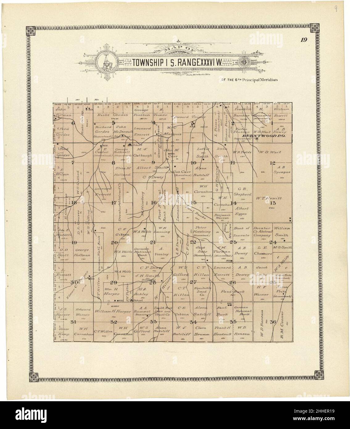 Standard atlas of Rawlins County, Kansas - including a plat book of the ...