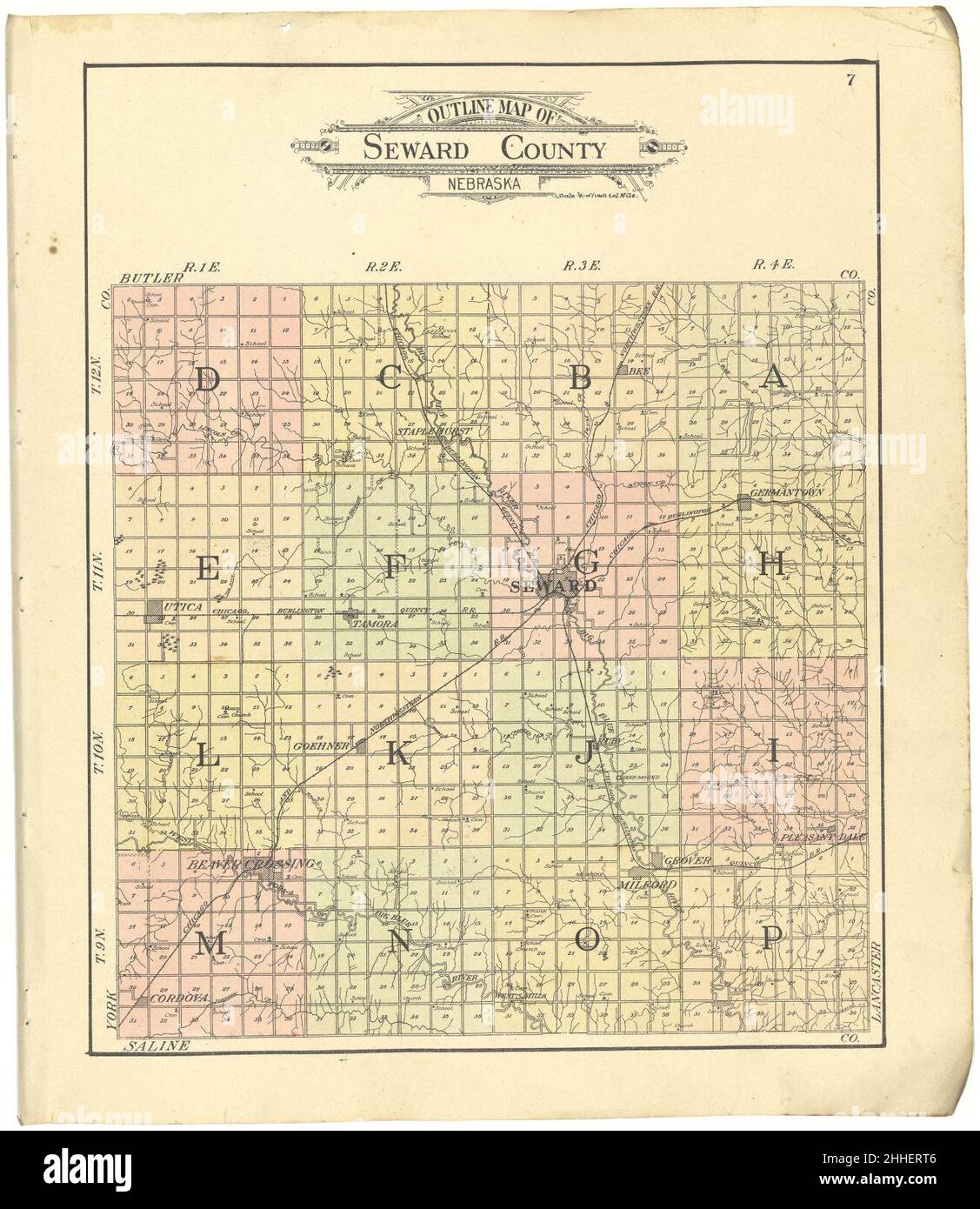 Standard atlas of Seward County, Nebraska including a plat book of
