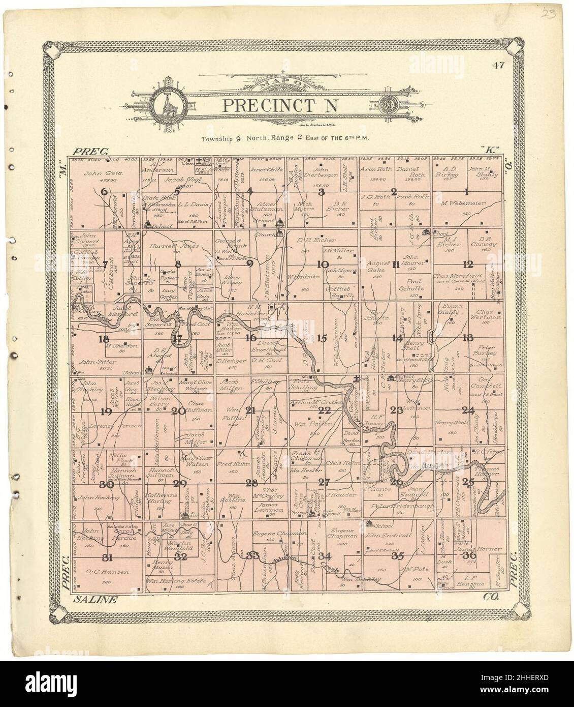 Standard atlas of Seward County, Nebraska including a plat book of