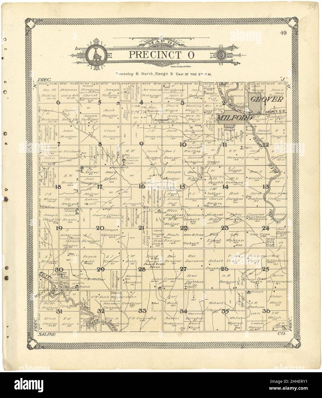 Standard atlas of Seward County, Nebraska including a plat book of