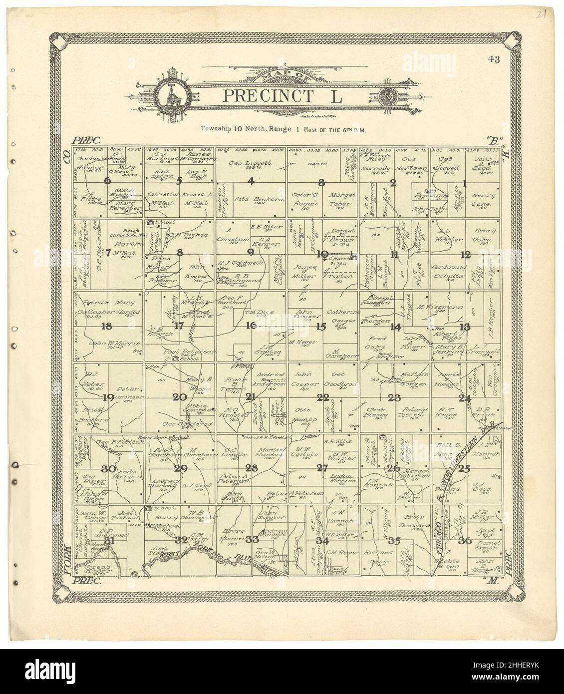 Standard atlas of Seward County, Nebraska including a plat book of