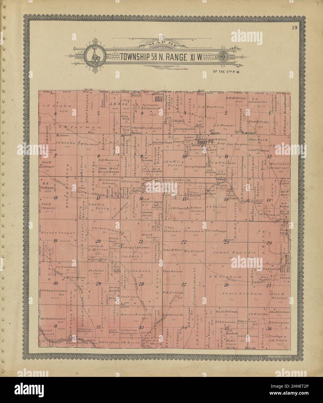 Standard atlas of Shelby County, Missouri - including a plat book of ...