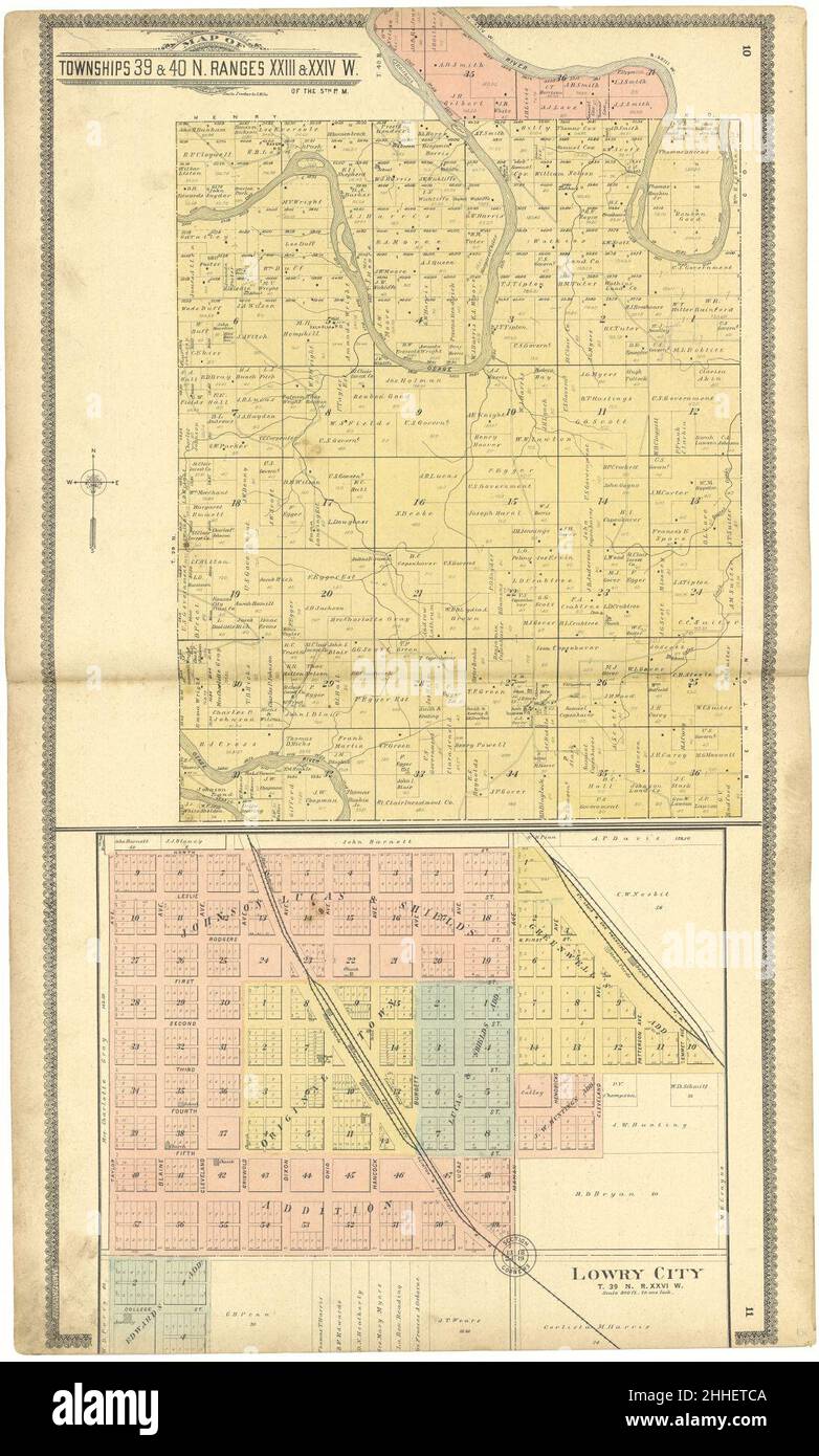 Standard atlas of St. Clair County, Missouri including a plat book of