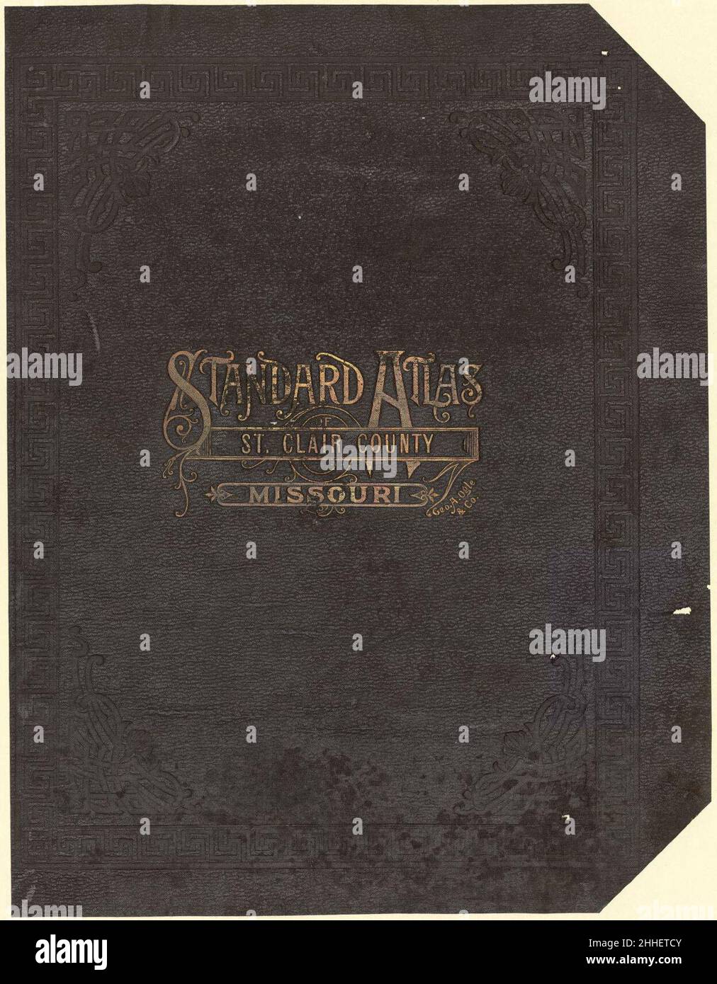 St Clair County Mo Plat Map Standard Atlas Of St. Clair County, Missouri - Including A Plat Book Of The  Villages, Cities And Townships Of The County, Map Of The State, United  States And World, Patrons Directory, Reference