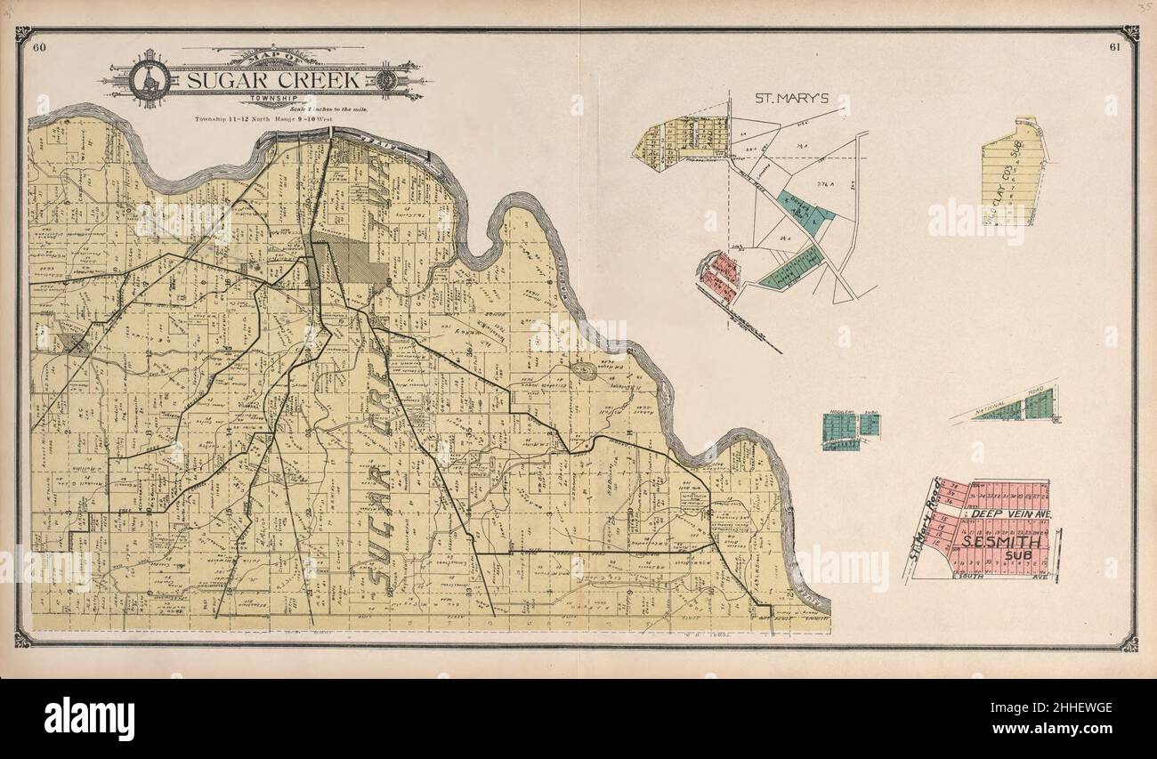 Standard atlas of Vigo County, Indiana including a plat book of the
