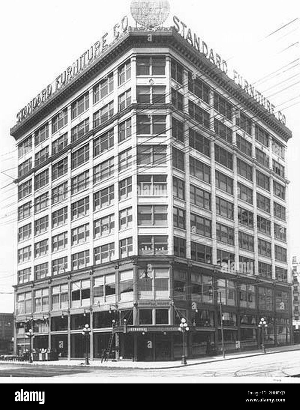 Standard Furniture Co, Schoenfeld Building, Seattle Stock Photo Alamy