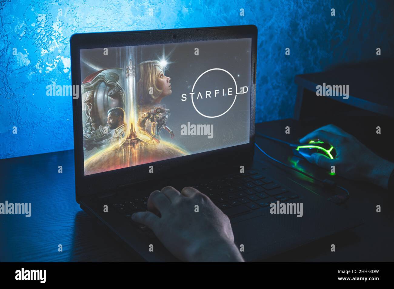 Starfield video game point of view video gaming on pc playing