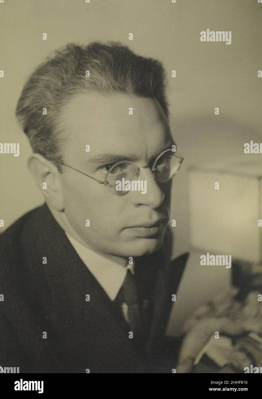 Stanisław Bukowski portret (cropped). Stock Photo