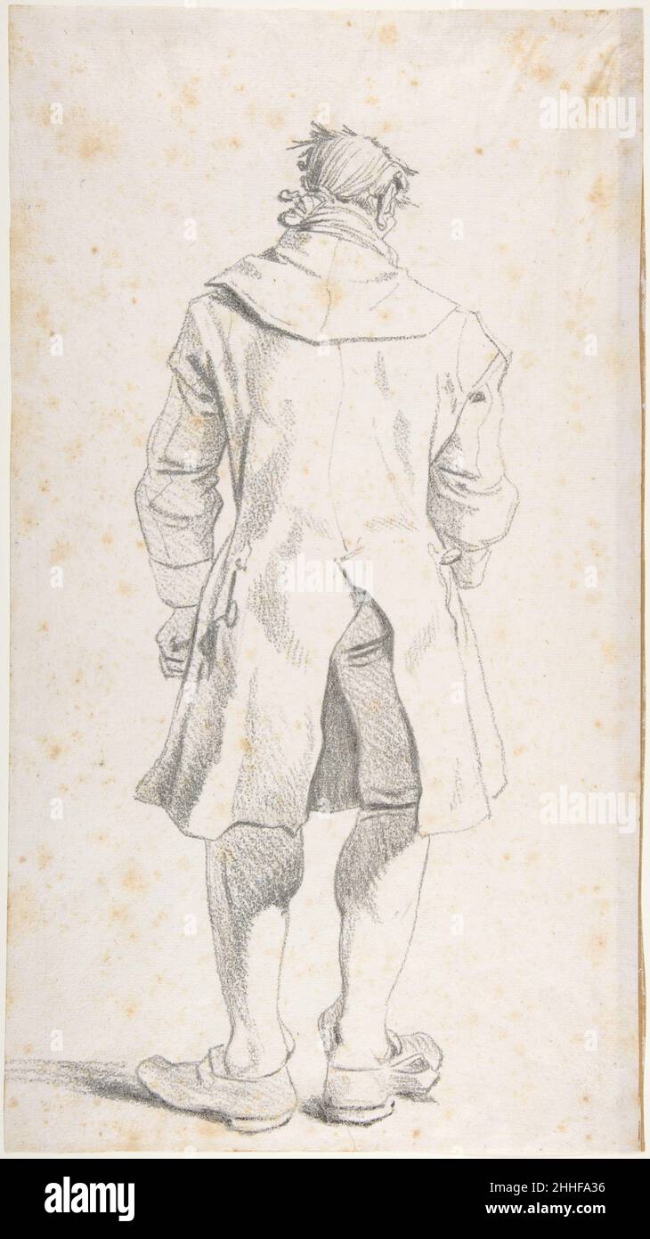 Caricature of Joseph-Benoît Suvée mid-18th–early 19th century François André Vincent French. Caricature of Joseph-Benoît Suvée  339826 Stock Photo