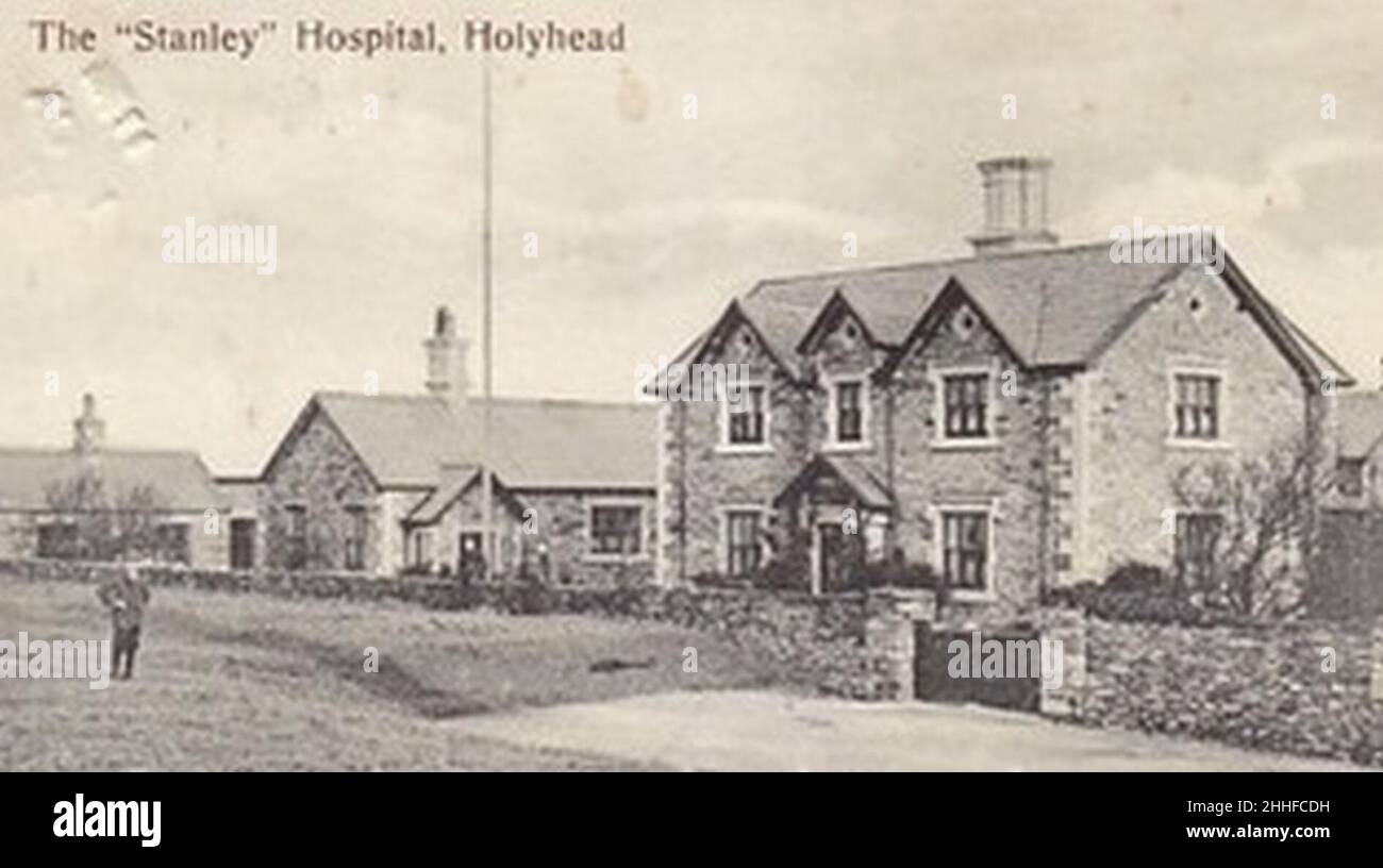 Stanley Hospital Holyhead, Anglesey Stock Photo Alamy