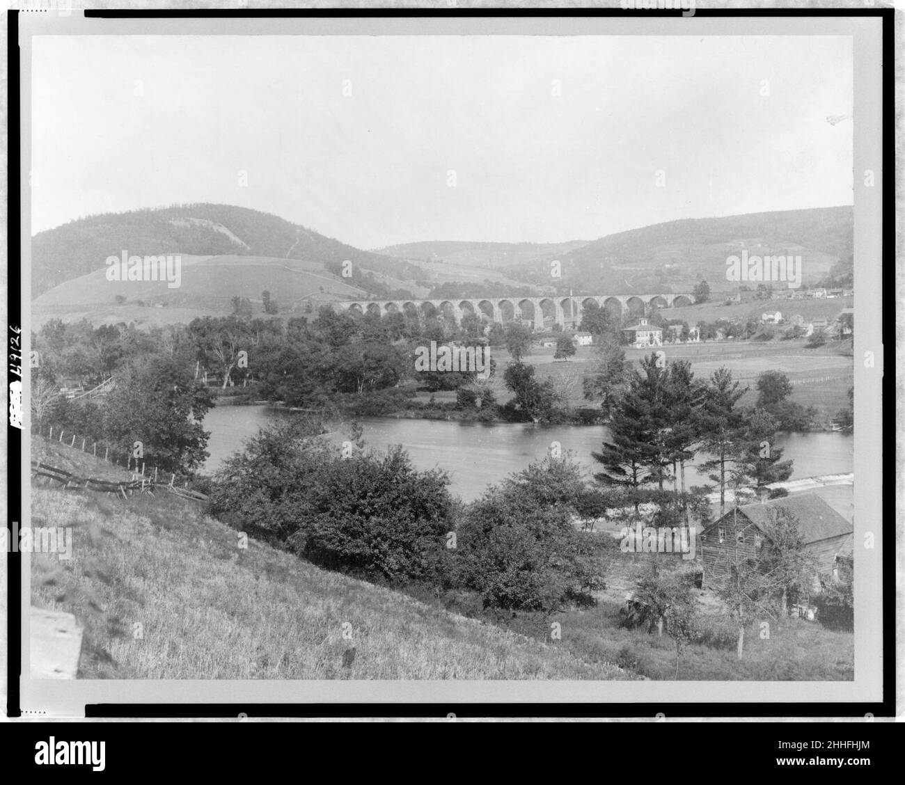 Starrucca viaduct, Starrucca, Pennsylvania Stock Photo Alamy