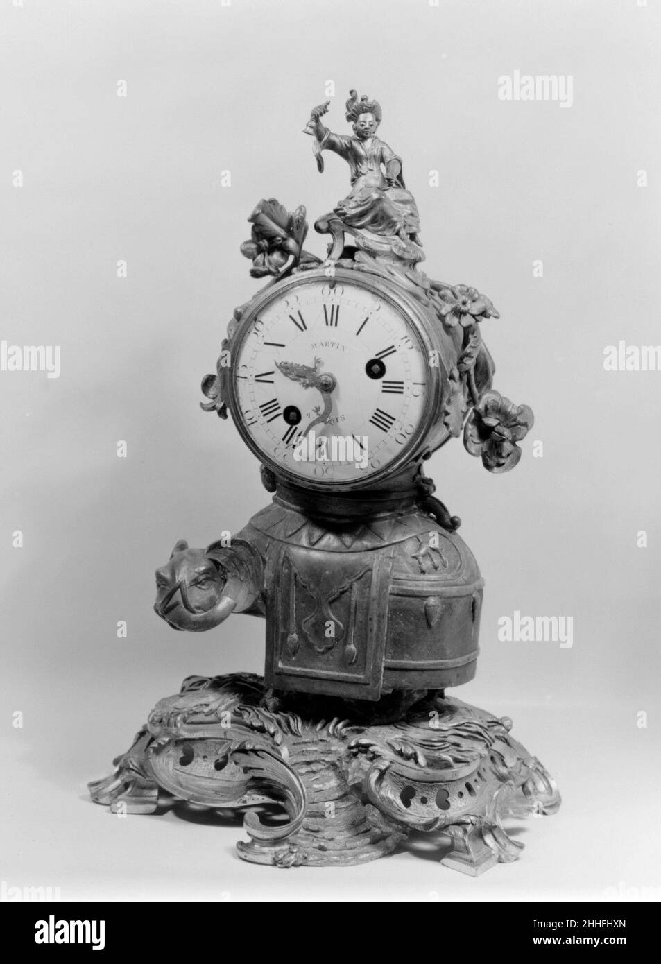 Mantel clock mid18th century Clockmaker Martin. Mantel clock 200550