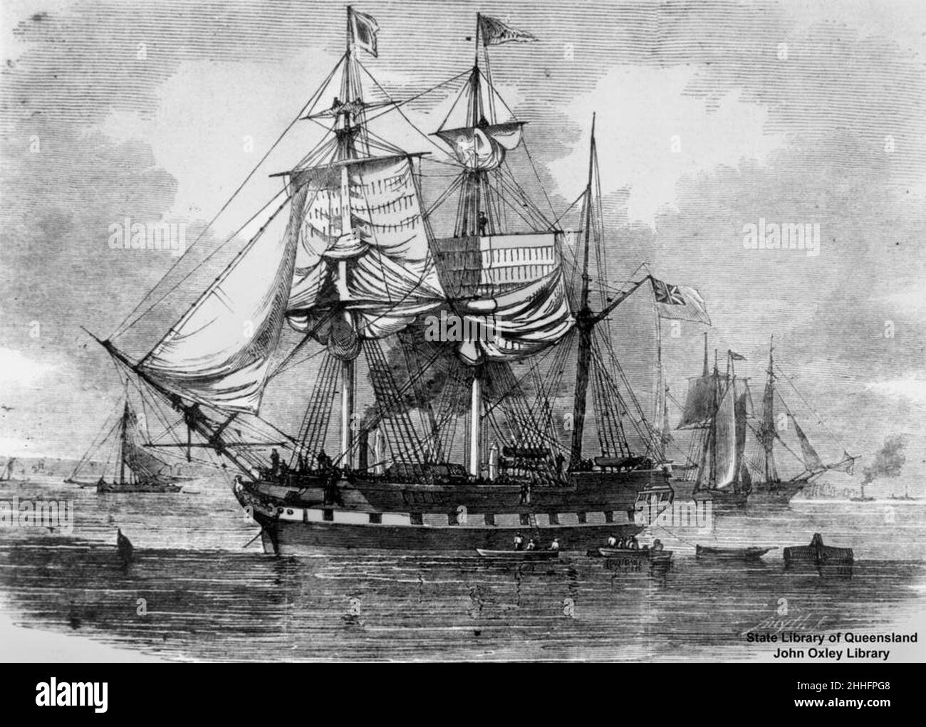 Artemisia (ship). Stock Photo
