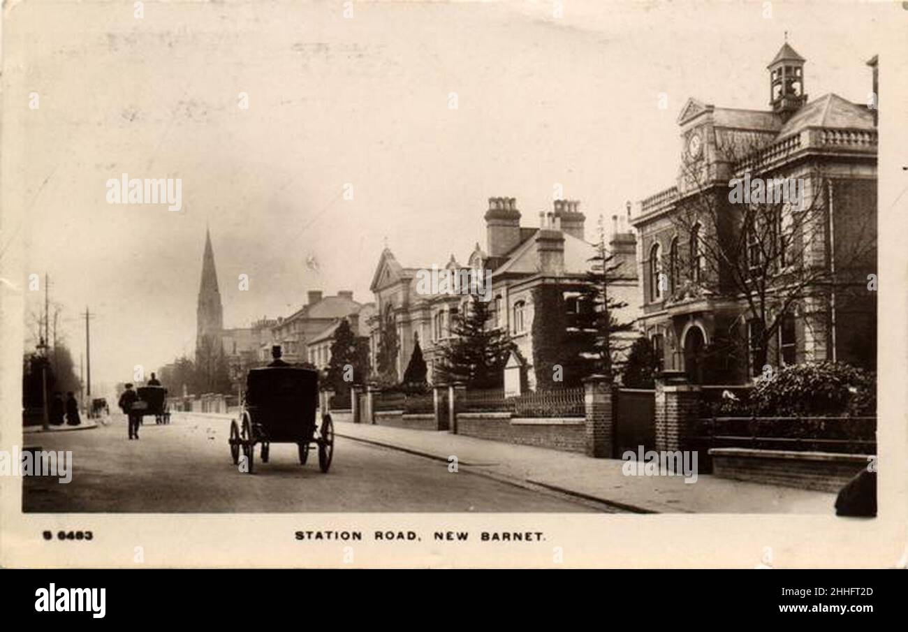 Station Road, New (2 Stock Photo Alamy