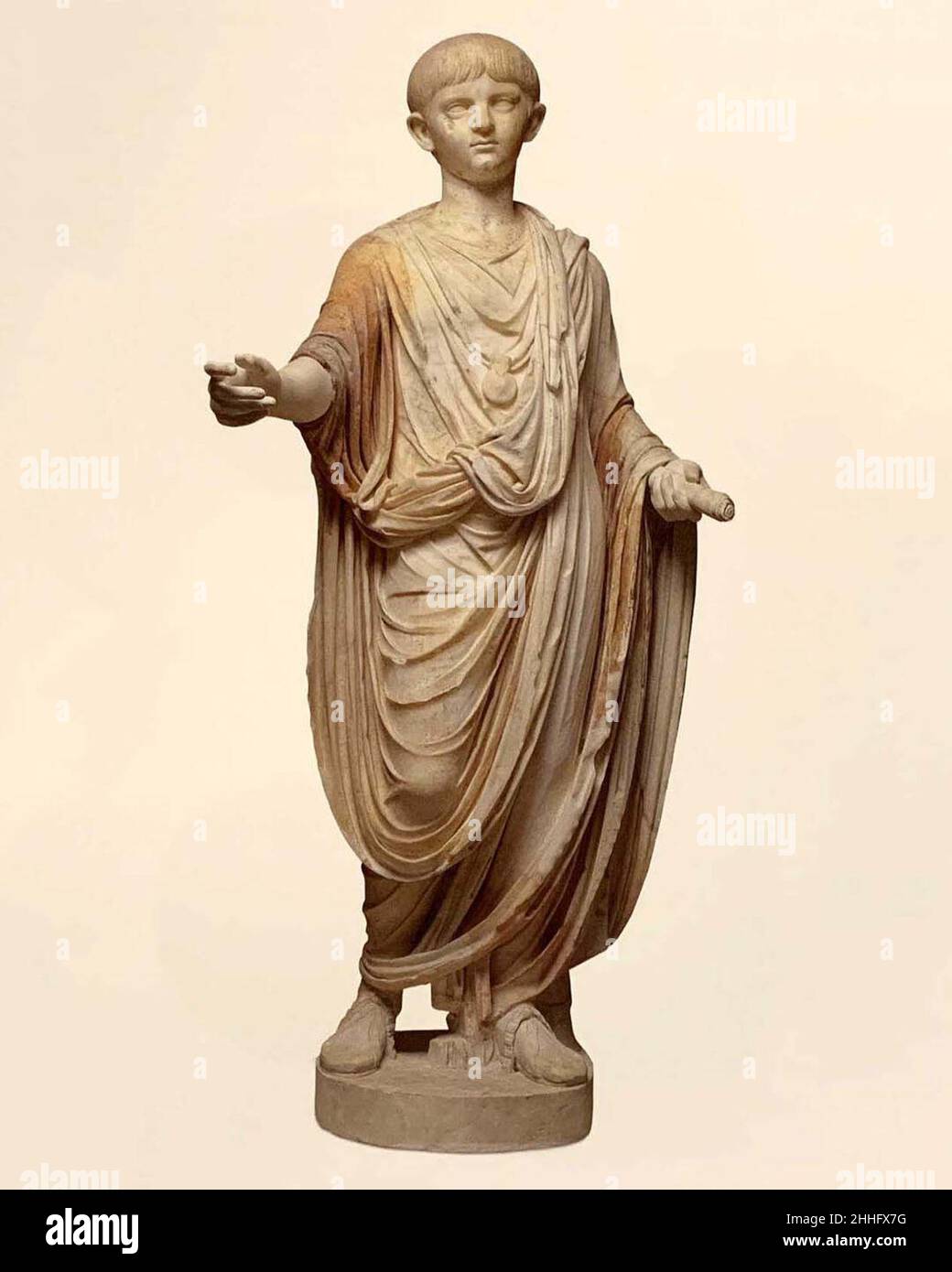 Statua di Nerone giovane Stock Photo - Alamy