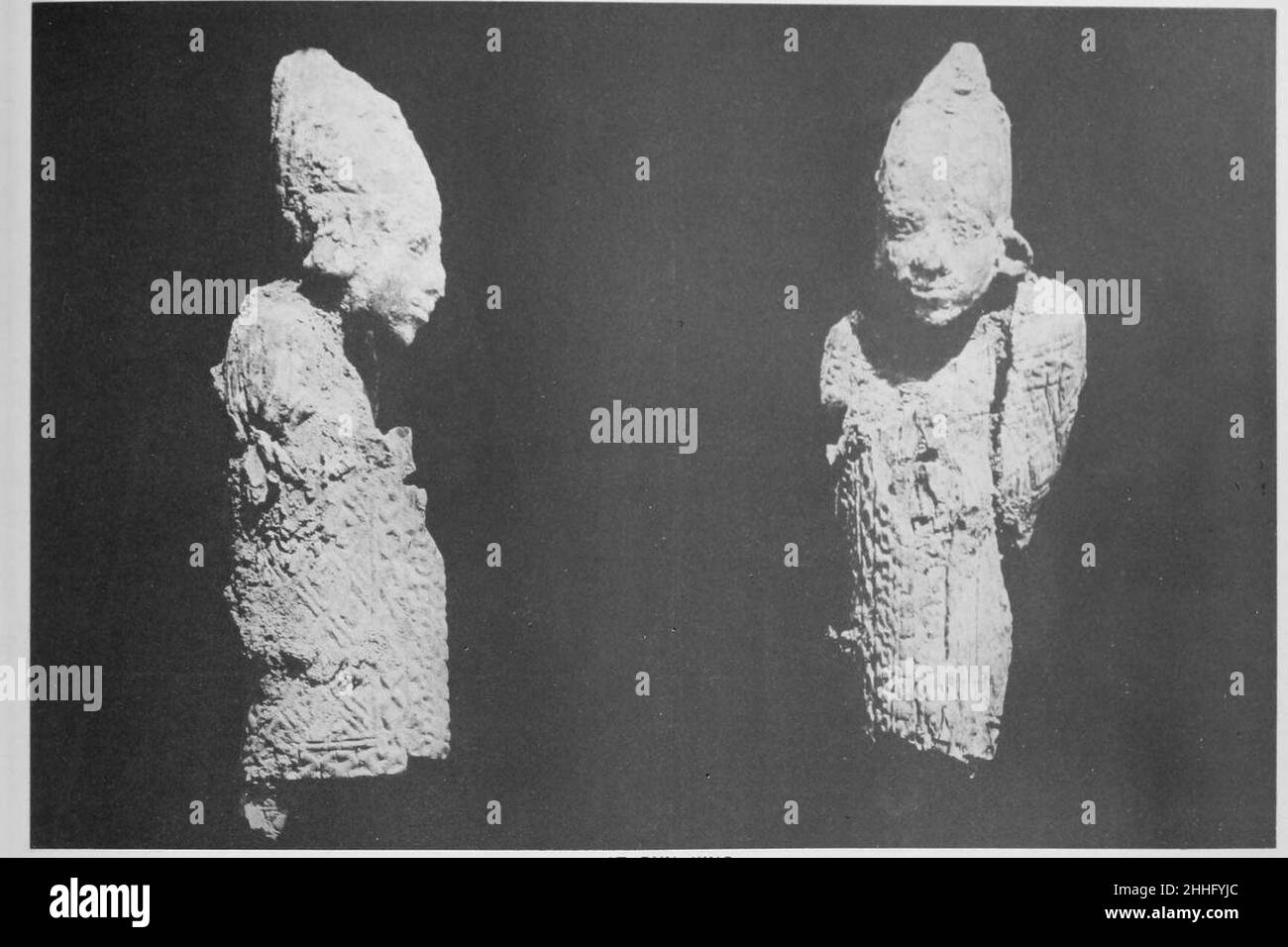 Statue ivory king Petrie Stock Photo Alamy