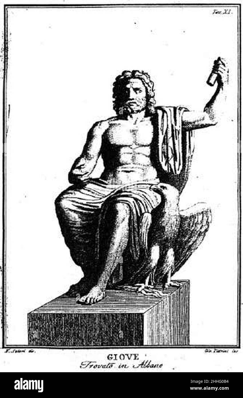 Statue of Jupiter Stock Photo Alamy